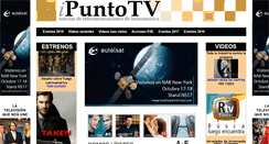 Desktop Screenshot of ipuntotv.com